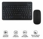 KIT TECLADO + MOUSE BT TIME NEGRO (TMU-001)