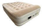 COLCHON INFLABLE + INFLADOR AUTOMATICO COLOR BEIGE ICO-160913 - Imagen 2