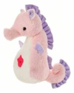 PELUCHE CON LUZ Y MUSICA (TP10001) CABALLITO DE MAR ROSA - Imagen 2