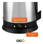 PAVA ELECTRICA GIGO CON CORTE MATE 1.8L 1500W (G-PE 1.8) - Imagen 4