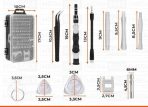 SET DE DESTORNILLADOR PRECISION STARDOM 115PCS - Imagen 2
