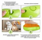 CEPILLO 3 EN 1 PET BRUSH RECARGABLE VERDE - Imagen 2