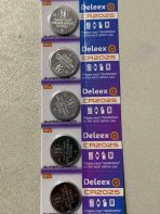 PILAS DELEEX CR2025 5PCS