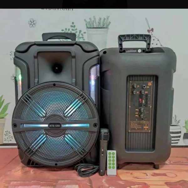 PARLANTE CON MICROFONO 12 PLG KTS 1200S KBROAD
