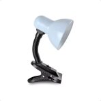 LAMPARA LED CON BROCHE PINZA DESK LAMP 108 BLANCO