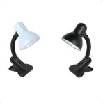 LAMPARA LED CON BROCHE PINZA DESK LAMP 108 BLANCO - Imagen 3