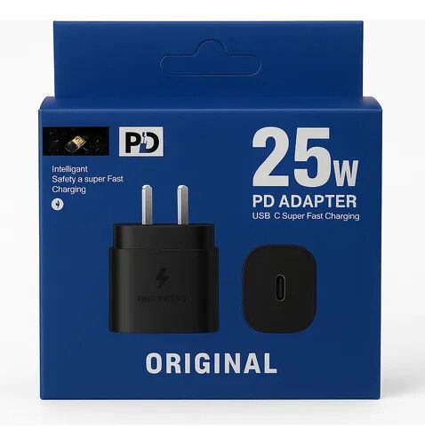 CABEZAL CARGADOR SAMSUNG 25W SM-27