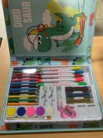 SET LIBRO PARA PINTAR DISEÑO DINO 202-0 - Imagen 2