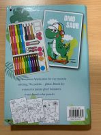 SET LIBRO PARA PINTAR DISEÑO DINO 202-0 - Imagen 3
