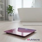 BALANZA DIGITAL PERSONAL- ROSA CON LILA (BL-91057) - Imagen 2