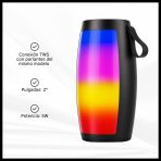 PARLANTE CON LUZ RGB BT RS1202 - Imagen 3