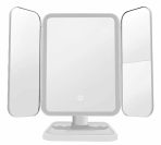 ESPEJO 3 PANELES  LUZ LED ORYX RECARGABLE