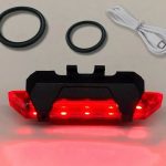 LUZ PARA BICI RAPID RECARGABLE X LED ROJA DC-918 (DC-918)