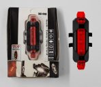 LUZ PARA BICI RAPID RECARGABLE X LED ROJA DC-918 (DC-918) - Imagen 2