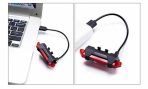 LUZ PARA BICI RAPID RECARGABLE X LED ROJA DC-918 (DC-918) - Imagen 4