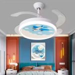VENTILADOR LED DE TECHO INFANTIL STAR VISION AVION