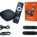 TV BOX 2 8G TVB-48021TIME CON COMANDO DE VOZ (CAJA NARANJA )