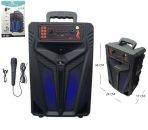 PARLANTE 8 PLG CON BT USB Y MICROFONO