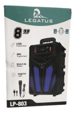 PARLANTE 8 PLG CON BT USB Y MICROFONO - Imagen 2