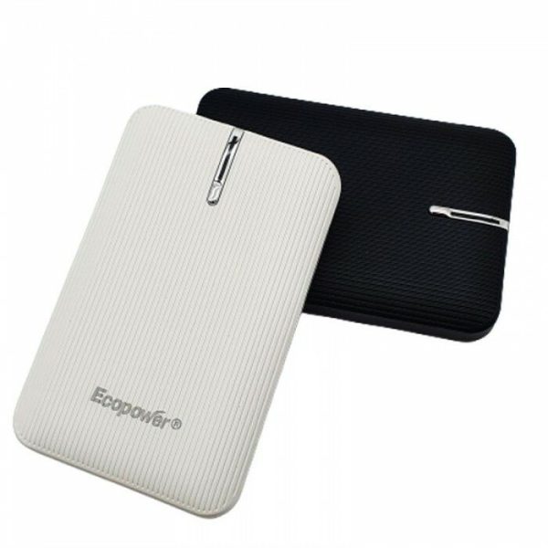 CARGADOR PORTATIL ECOPOWER 5200 MAH EP-C800 BLANCO