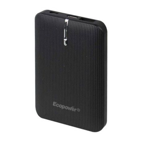 CARGADOR PORTATIL ECOPOWER 5200 MAH EP-C800 NEGRO