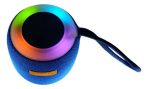 PARLANTE GREATNICE 2'' RGB BT-FM-MP3 (GTS-1468) AZUL - Imagen 4