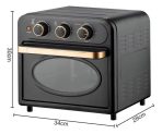FREIDORA DE AIRE CON HORNO ELECTRICO 1800W (PA-5352) - Imagen 5