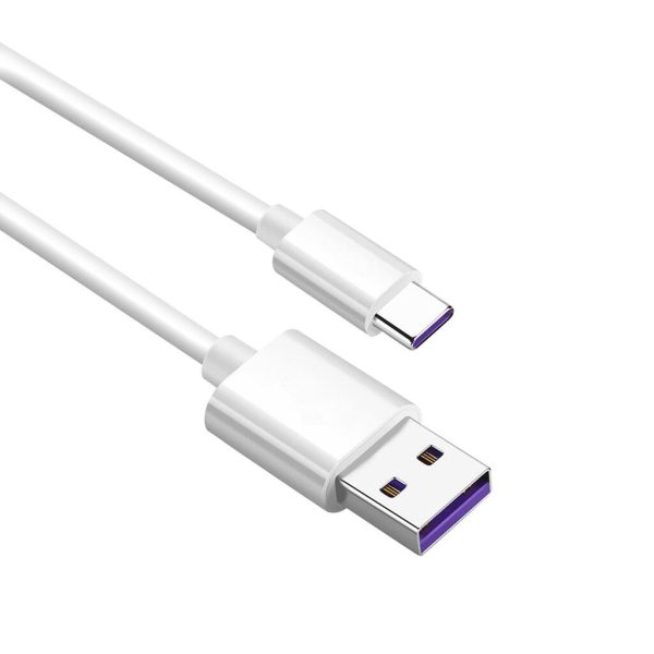 CABLE TIPO C 5A EP6023 BLANCO