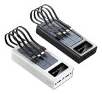CARGADOR PORTATIL EPC872 C CABLE Y SOLAR BLANCO 12000 MAH - Imagen 3