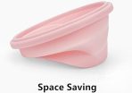 TUPPER DE SILICONA PLEGABLE  ROSA - Imagen 6