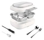 VIANDA ELECTRICA LONCHERA PORTATIL CON CARGADOR 12V