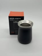 MATE TERMICO DE ACERO INOXIDABLE  180 ML NEGRO