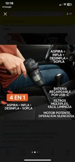 ASPIRADORA 4 EN 1 YTM2041
