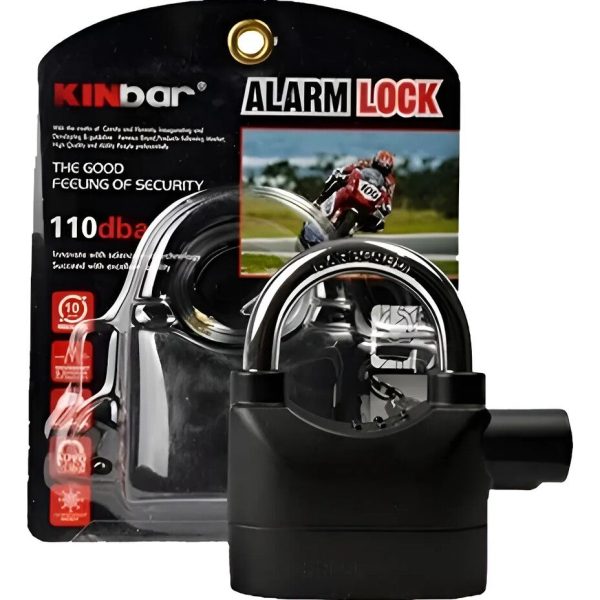 CANDADO CON ALARMA FL278 BICI MOTO TW-1 CA102