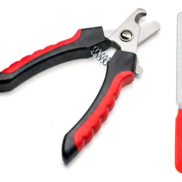 SET DE ALICATES CORTA UÑAS Y LIMA YUWEI PARA MASCOTA