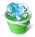 MINI LAVA ROPA PORTATIL USB CON BALDE VERDE