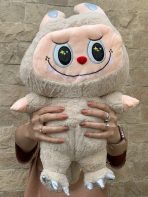 PELUCHE LABUBU DRAGON MARRON CLARO