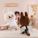 PELUCHE LABUBU DRAGON MARRON CLARO - Imagen 2