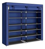 ORGANIZADOR DE ZAPATOS 6 NIVELES R-10 60X30X155CM AZUL - Imagen 2