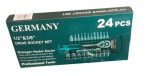 SET DE LLAVE TUBO GERMANY  24 PCS XR-24 - Imagen 5