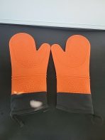 GUANTES SILICONA PARA COCINA (P601) NARANJA - Imagen 2