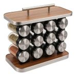 SET ESPECIERO 12 PCS GN-0072 PLATEADO - Imagen 2