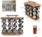 SET ESPECIERO 12 PCS GN-0072 PLATEADO