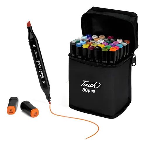 MARCADORES DOBLE PUNTA X36 PCS