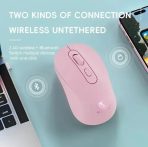 MOUSE INALAMBRICO YELANDAR YE20 ROSA - Imagen 2