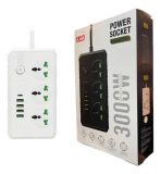ZAPATILLA CARGADOR 4USB + TP 3.4A B09 BLANCO - Imagen 2