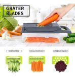 MANDOLINA PICADOR DE VERDURAS 12 PCS - Imagen 3