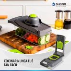 MANDOLINA PICADOR DE VERDURAS 12 PCS - Imagen 4
