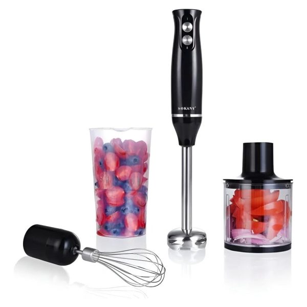 SET MINI PIMER BATIDORA DE MANO 4 EN 1 SOKANI 02012