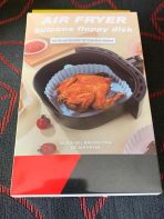 MOLDE DE SILICONA PARA FREIDORA ROJO